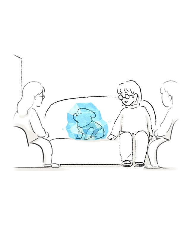 아빠 있을 때만 까부는 댕댕이 | 인스티즈