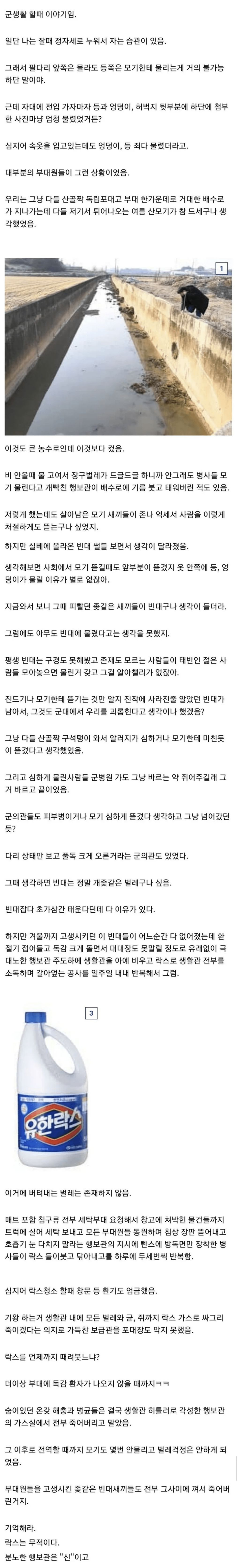 전설의 한국 행보관의 빈대 박멸법.jpg